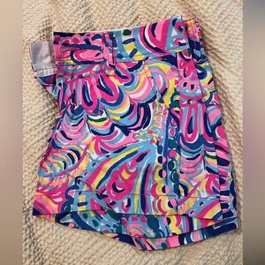 Lilly Pulitzer Psychedelic Sunshine Callahan shorts